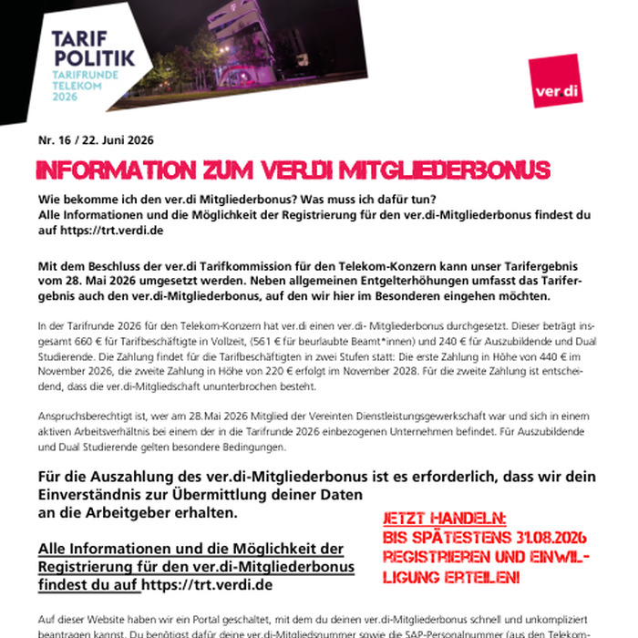 PDF-Vorschau für Tarifinfo #16